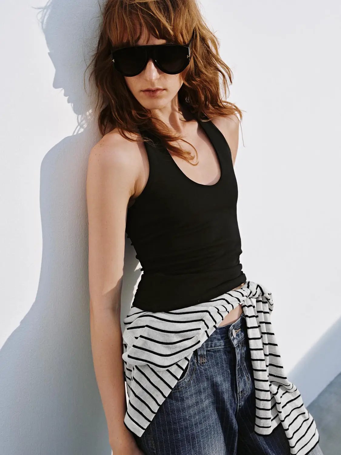 Soft Cotton Blend Halter Neck Lightweight Tank Top - Image 12