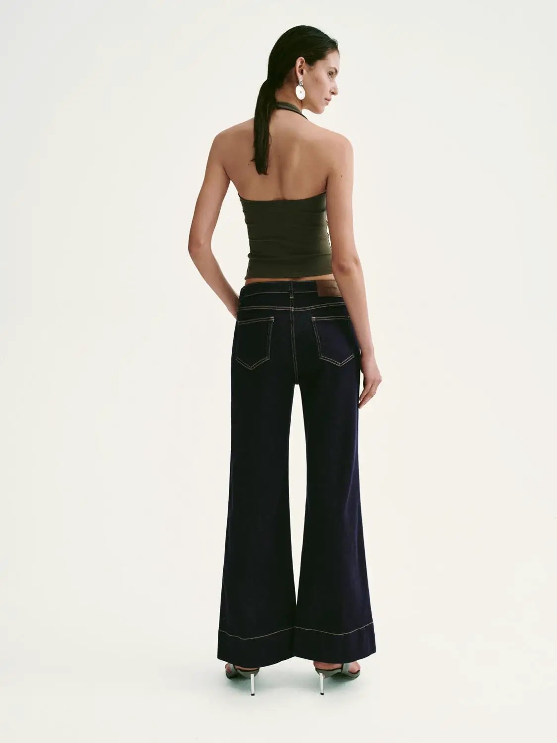 Soft Cotton Blend Halter Neck Lightweight Tank Top - Image 8