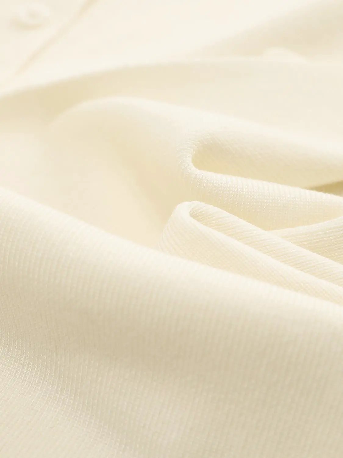 Lyocell Silk Blend Button Detail Crew Neck Knit Top - Image 8