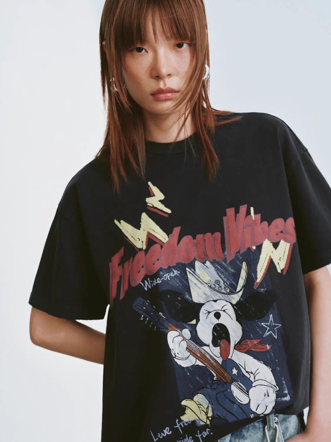 Printed Loose Fit T Shirts With Subtle Stretch Fabric - Image 3